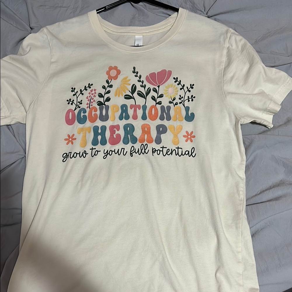 Bella Canvas Cream Occupational Therapy Tee